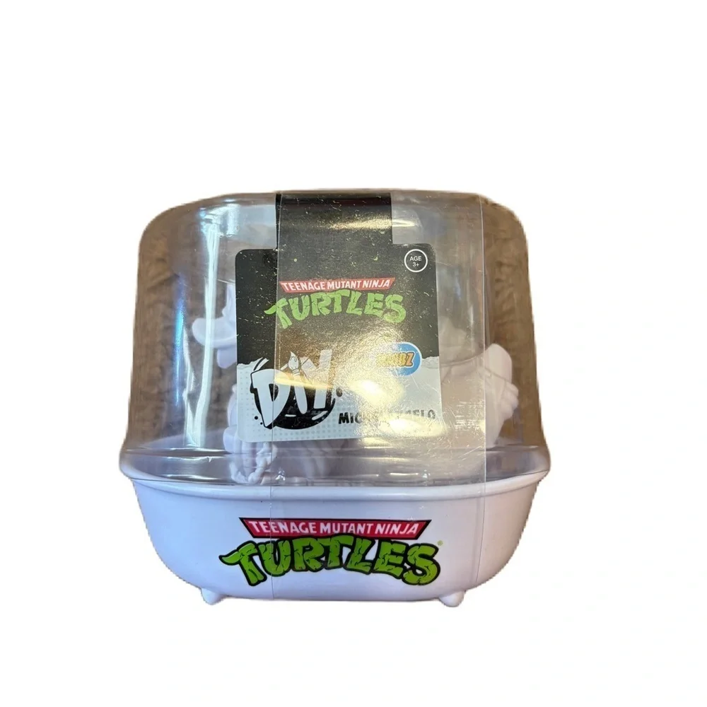 TUBBZ DIY Teenage Mutant Ninja Turtle Duck Michelangelo Paint Your Own NEW Craft